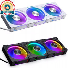 Phanteks D30 Reversed Fan - 3-pack - D30-120 D-RGB 12CM BLACK/White