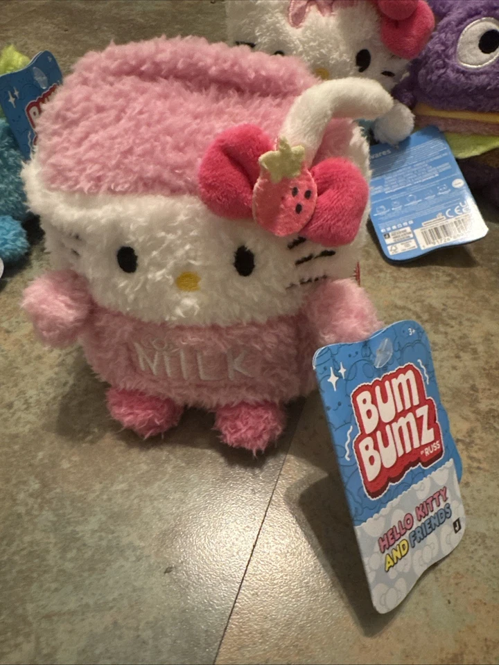 BUM BUMZ HELLO KITTY AND FRIENDS Food Truck Bumz Complete Set Of 6 NEW W/ TAGS - Image 4 of 4