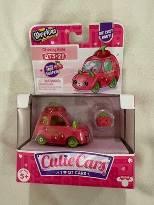 Shopkins Cutie Cars Cherry Ride QT3-21 w/ Mini Shopkin