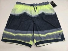 NWT Nike Mens Swim Shorts Muticolored Drawstring Pockets 2XL 8348