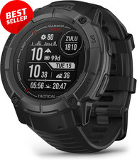 Garmin Instinct 2X Solar Tactical GPS Smartwatch Black Rugged LED