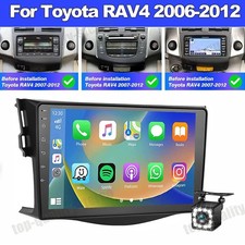 Android 15.0 For 2006-2012 Toyota RAV4 Apple Carplay Car Stereo Radio GPS 2 32GB
