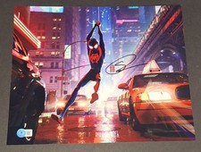 Shamiek Moore Signed Autographed 11x14 Spider-Man Miles Morales Beckett COA