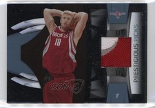 2009-10 Panini Prestige Prestigious Picks Platinum 6/25 Chase Budinger Patch 3d3