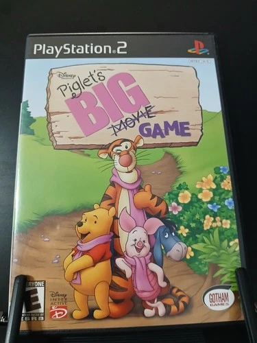 Piglets BIG Game PlayStation 2 PS2 Complete w/ Reg Card