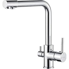 Quality Upgraded 3 In1 Kitchen Mixer Tap with Drinking Filtered Water Outlet, Du