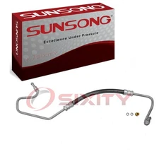 Sunsong Power Steering Pressure Line Hose for 1988-1995 GMC C1500 Assembly gr