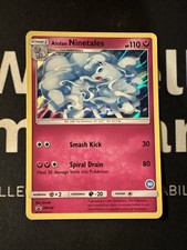 Pokemon - Alolan Ninetales SM128 - Black Star Promo - Stamped 30 - Near Mint