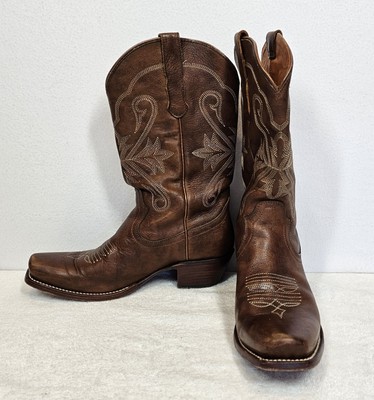 Idyllwind Womens Buttercup Western Brown Leather Boots Size 9 Square Toe Cowgirl