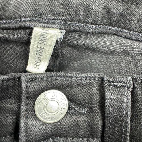 Jeans donna skinny alla caviglia Rag & Bone neri a vita alta taglia 27 usati in ottime condizioni. - Foto 4 di 7