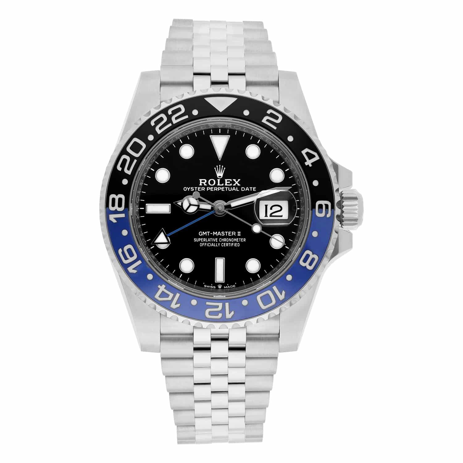 Rolex GMT Master II 126710BLNR 40mm Black Dial Stainless Steel Batgirl
