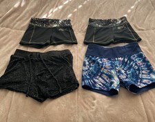   Lot Of 4 Girls JUSTICE Shorts Size 8-10