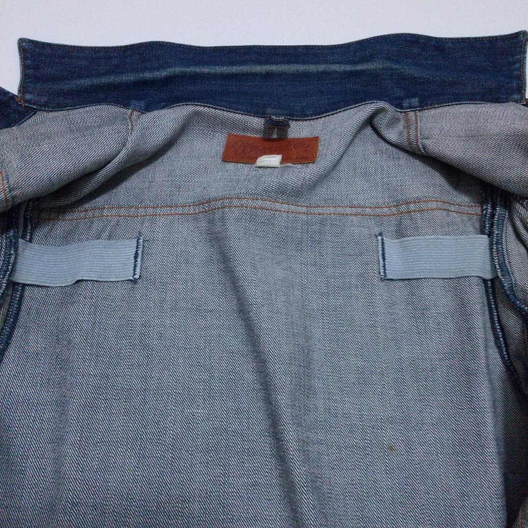 Wrangler 111MJ Denim Jacket Japan Made Size 38 Dark Indigo John