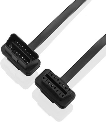 OBD-II OBD2 16Pin Stecker Verlängerung Kabel Stecker auf Buchsen 60 cm