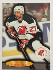 1996-97 Fleer #60 Scott Niedermayer New Jersey Devils