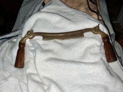 antique spoke shave A&J Wilkinson ''warranted'' foldable