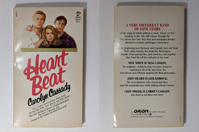 Heart Beat My Life With Jack & Neal Carolyn Cassady 1979 Paperback Movie Tie In