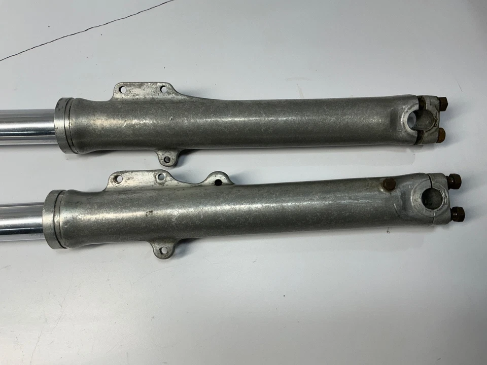 Honda 72 Vintage OEM SL350 SL CB CL 350 Front Forks Shocks Suspension - Image 2 of 4
