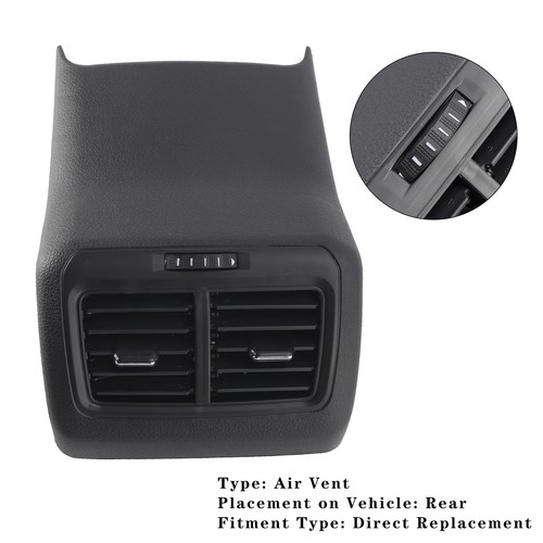Rear Air Conditioning Outlet Center Armrest Air Vent For Golf 7 MK7 2013-2017