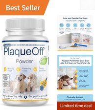 ProDen PlaqueOff Dental Care Powder for Dogs Cats - 60gm, Fresh Breath Solu...