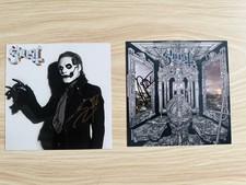 Ghost Autographed CD CARD Inserts Limited Edition Ghost Exclusive Signed RARE