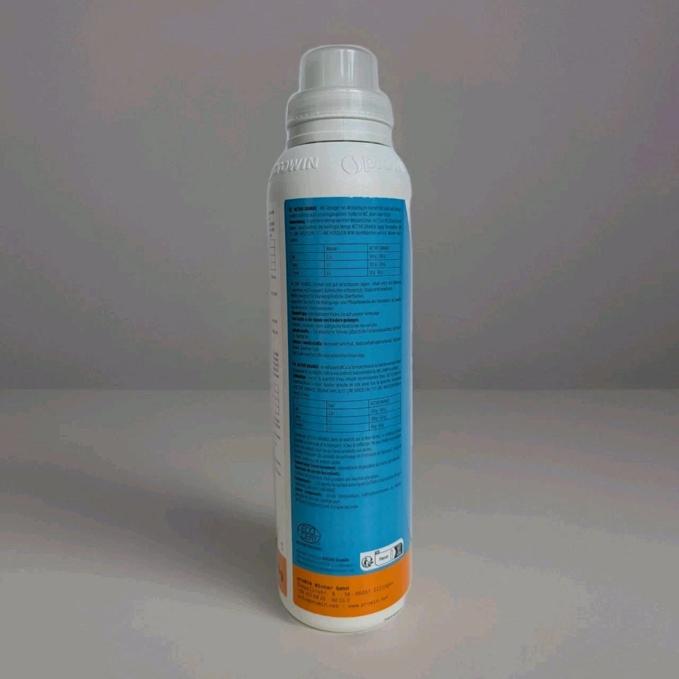 proWIN ACTIVE ORANGE WC-Reinigung Universalschaum 1000ml NEU Orangenduft - Bild 3 von 3