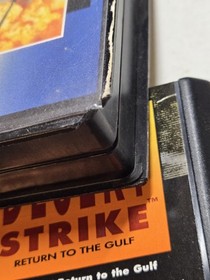Sega Genesis - Desert Strike: Return to the Gulf CIB Complete. Case Corner Chip