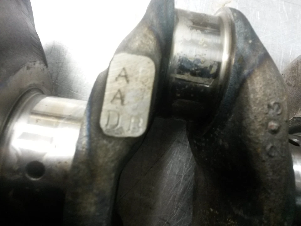 Cigüeñal estándar para 09-10 Pontiac Vibe 1.8 Foto 4 de 4