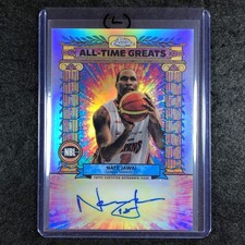 2024-25 Topps Chrome NBL NATE JAWAI All-Time Greats Autograph Refractor #NJ (L)
