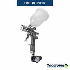 SIP Gravity Fed Air Spray Gun HVLP Paint 1.4mm Nozzle Sapphire 12.5CFM 600ml Cup