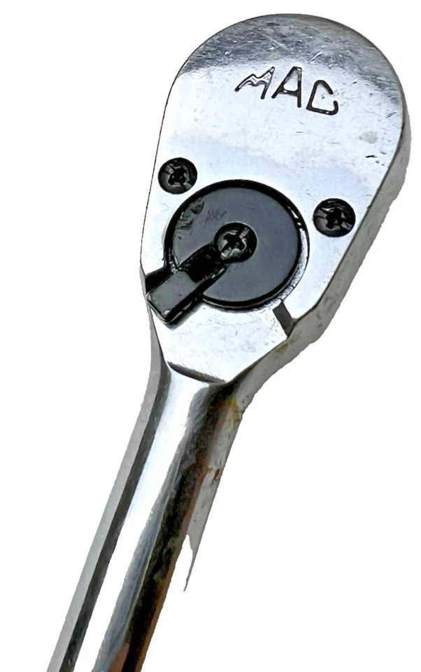 MAC Tools USA 3/8" DR Ratchet RED Socket Wrench Fixed Head 8" (XR8PA USA V3) - Image 2 of 4