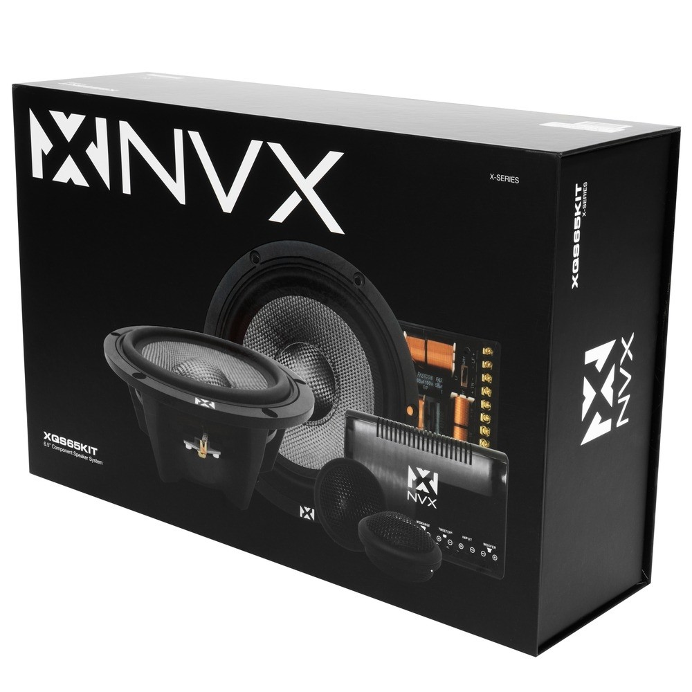 NVX XQS65KIT + XSP652 6.5" X-Series Component and Coaxial Speakers