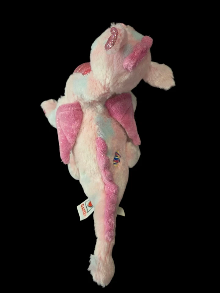 Ganz Webkinz Whimsy Dragon HM156 Plush No Code Retired Pink - Image 4 of 4