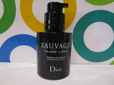 CHRISTIAN DIOR ~ SAUVAGE THE SERUM LE SERUM POWERED BY CACTUS ~ 1.7 OZ