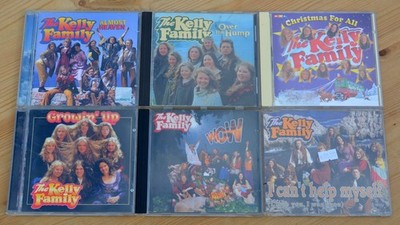 6 CDs THE KELLY FAMILY Almost Heaven, Over The Hump, Christmas For All, Growin