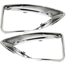 Fog Light Trim For 2010-2012 Ford Fusion Set Of 2 Driver And Passenger Side Fog Light Trim For 2010-2012 Ford Fusion Set Of 2 Driver And Passenger Side