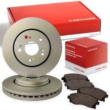 Herth+Buss Bremsscheiben + Bremsbeläge passend für Hyundai i10 2 BA IA 1.0 1.2