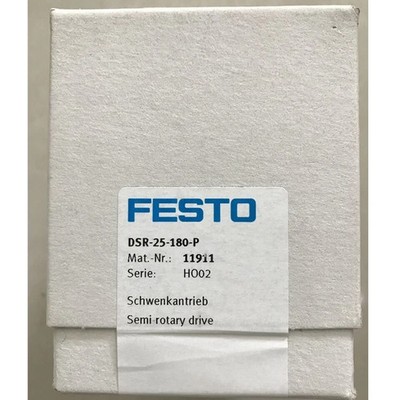 Neu Festo DSR-25-180-P 11911 DSR25180P Pneumatischer Drehantrieb im Karton