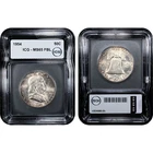 1954 Franklin Half Dollar 50c ICG MS65 FBL