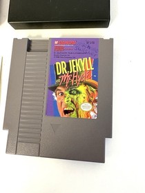 Dr. Jekyll and Mr. Hyde Nintendo 1989 NES CIB Complete- Rare