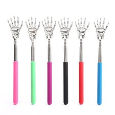 Portable Telescoping Back Scratcher Metal Extendable Hand Massager Tool