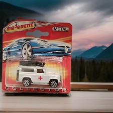 MAJORETTE 1/60 LAND ROVER 266 CROIX ROUGE NEUF SCELLÉ 