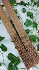 Engraved Cigar Box Guitar Fretboard