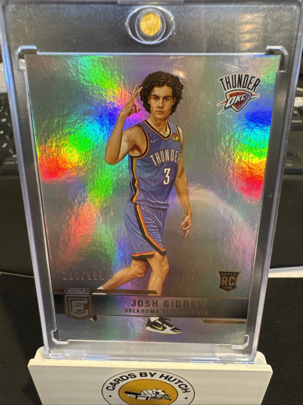 2021-22 Donruss Elite #243 Josh Giddey  /999 RC Thunder