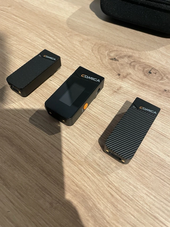 COMICA Vimo C2 Drahtloses Lavalier Mikrofon mit Noise Cancellation - Bild 2 von 3