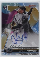 2020 Bowman's Best of Gold Refractor 6/50 Jordan Yamamoto #B20-JY Auto 06yt