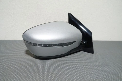 2016-2022 NISSAN MURANO RIGHT PASSENGER SIDE POWER SIDE MIRROR SILVER SIGNAL
