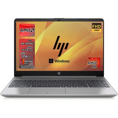 Notebook HP 255 G8 Laptop 15.6 '' AMD A6 3050U,RAM 16Gb, SSD 256Gb, W11 Profi