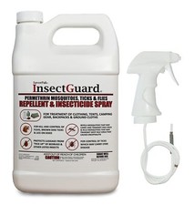 InsectGuard Permethrin Mosquitoes Repellent & Insecticide Spray Gallon (128oz)