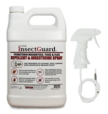 InsectGuard Permethrin Mosquitoes Repellent & Insecticide Spray Gallon (128oz)